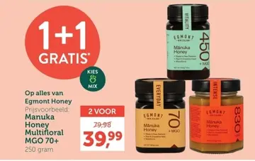 Aanbieding: Manuka Honey Multifloral MGO 70+