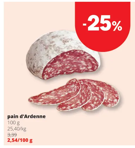 Promotie: Pain d'Ardenne