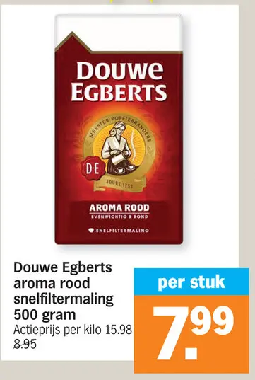 Promotie: aroma rood snelfiltermaling