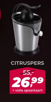 Aanbieding: Citruspers