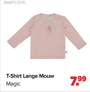 Promotie: T-Shirt Lange Mouw