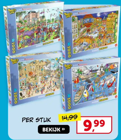 Promotie: That's Life City Edition Puzzles