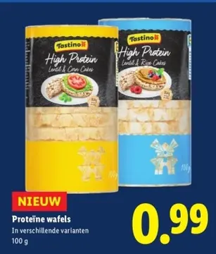 Aanbieding: Proteïne wafels