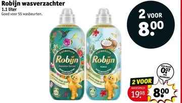 Aanbieding: Robijn wasverzachter