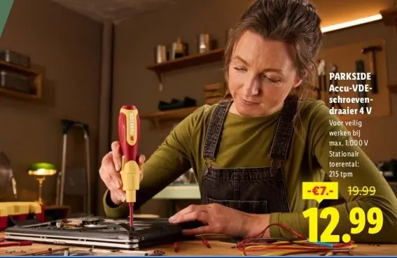 Aanbieding: PARKSIDE Accuschroevendraaier
