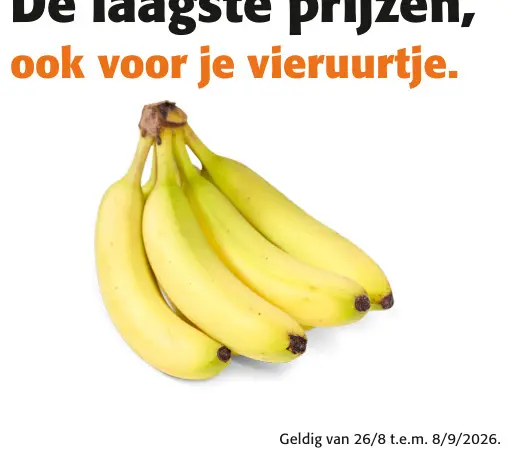 Promotie: Bananen