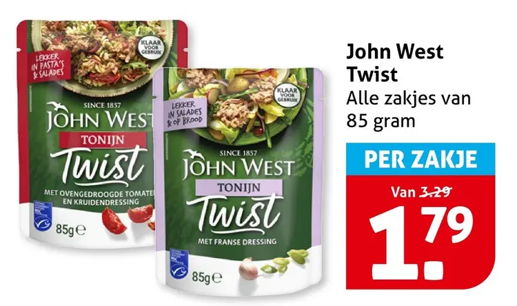 Aanbieding: John West Twist