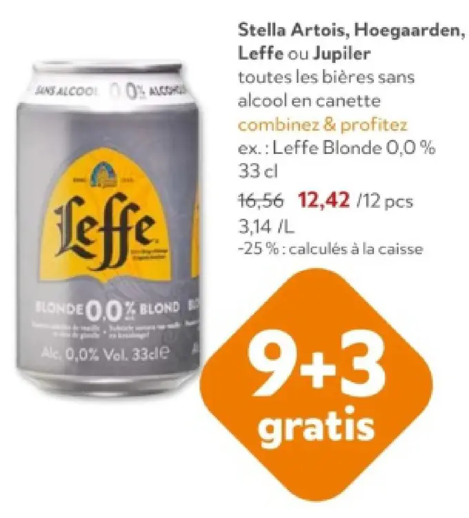 Offre: Leffe Blonde 0,0%