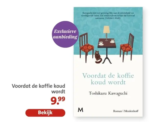 Aanbieding: Voordat de koffie koud wordt