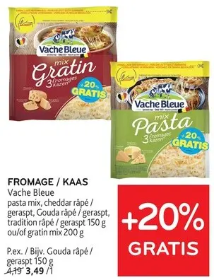 Offre: Fromage râpé