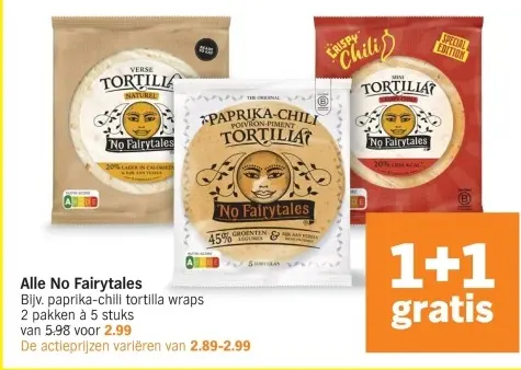Aanbieding: No Fairytales