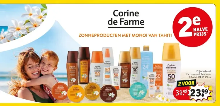 Promotie: Zonneproducten met Monoi van Tahiti