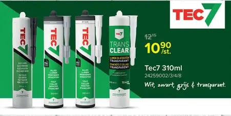 Promotie: Montagekit Zwart 310 ml