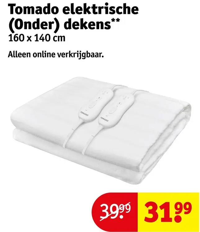Aanbieding: Elektrische (Onder) dekens