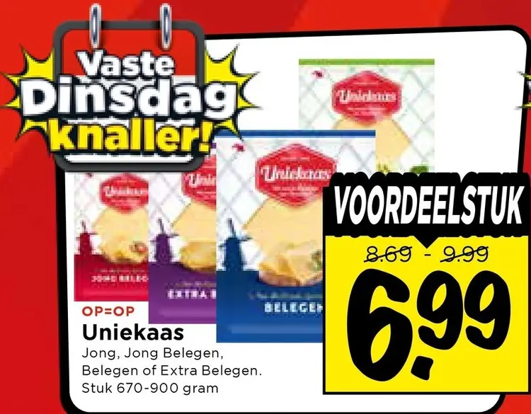 Aanbieding: Jong, Jong Belegen, Belegen of Extra Belegen