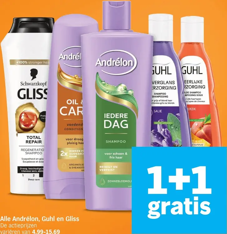 Aanbieding: Shampoo en conditioner