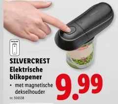 Promotie: Elektrische blikopener