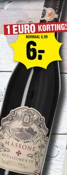 Aanbieding: Massone Appassimento 75 cl