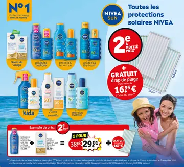 Offre: Toutes les protections solaires NIVEA