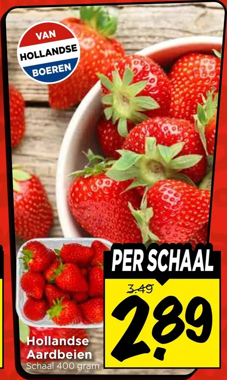 Aanbieding: Hollandse Aardbeien