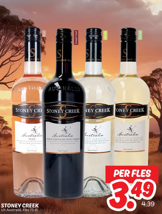 Aanbieding: Stoney creek