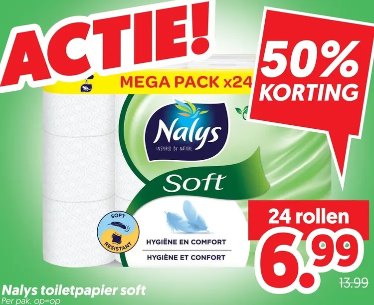Aanbieding: Toiletpapier soft