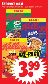 Aanbieding: Kellogg's maxi