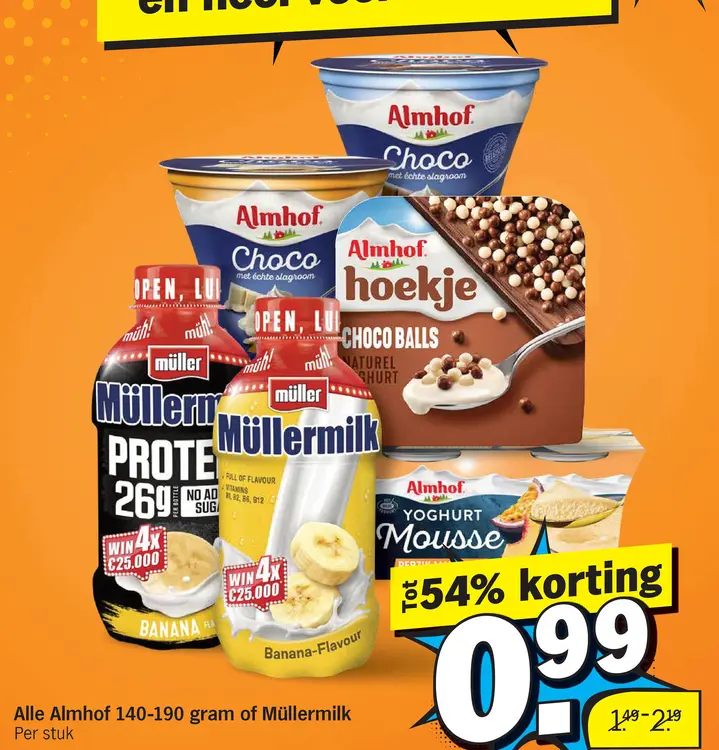 Aanbieding: Almhof or Müllermilk