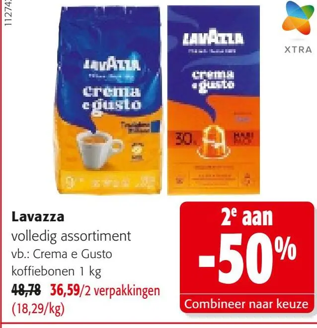 Promotie: Lavazza Crema e Gusto koffiebonen