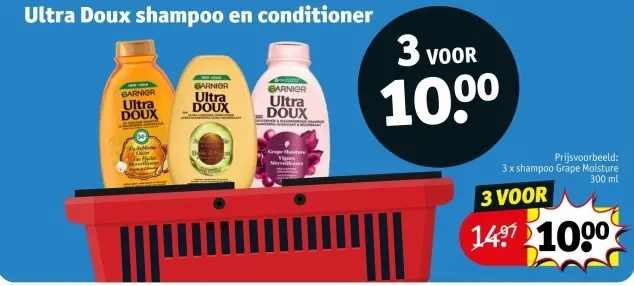 Promotie: Ultra Doux shampoo en conditioner