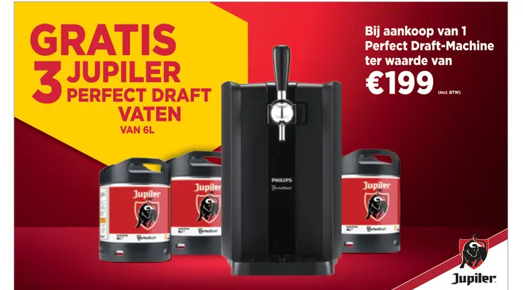Promotie: Perfect Draft-Machine