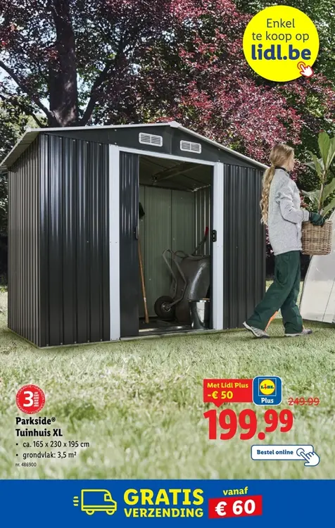 Aanbieding: Tuinhuis XL