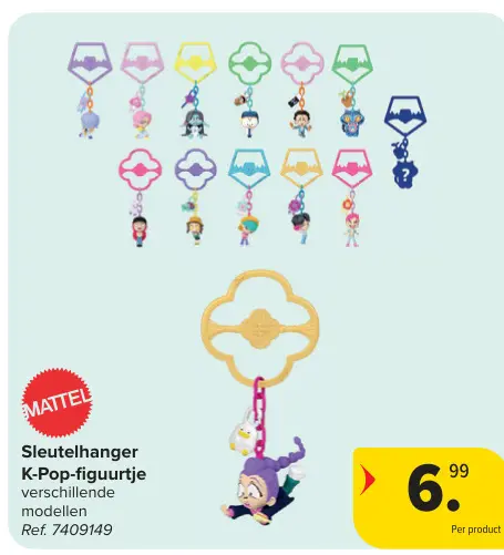 Promotie: Sleutelhanger K-Pop-figuurtje
