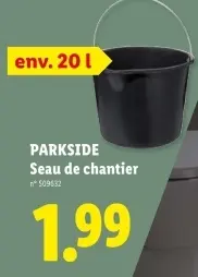 Offre: Seau de chantier