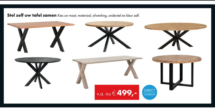 Promotie: Tafel