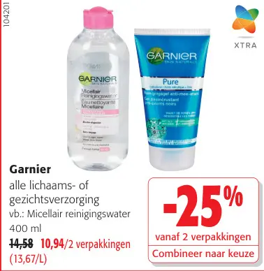 Promotie: alle lichaams- of gezichtsverzorging