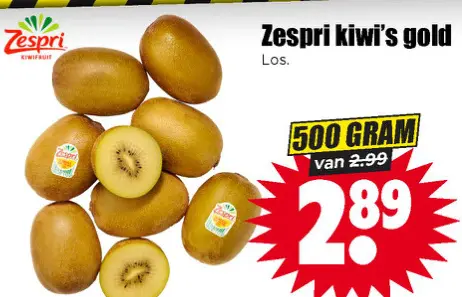 Aanbieding: Kiwi's gold