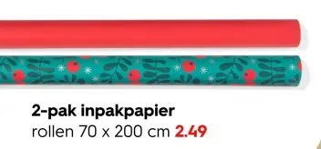 Aanbieding: inpakpapier