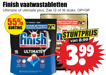 Aanbieding: Vaatwastabletten