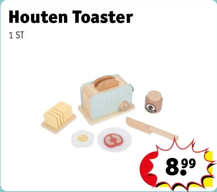 Promotie: Houten Toaster