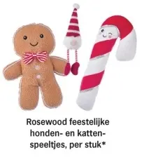 Aanbieding: Feestelijke honden- en kattenspeeltjes