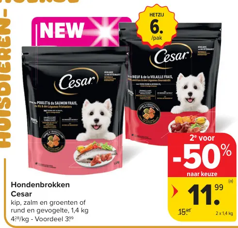 Promotie: Hondenbrokken