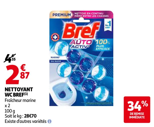 Promotie: Nettoyant wc