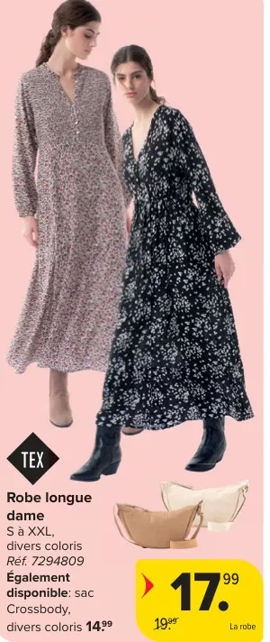 Offre: Robe longue dame