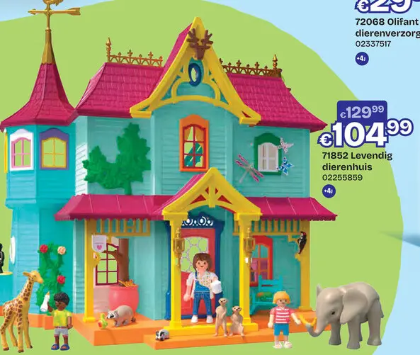 Aanbieding: 71852 Playmobil Levendig dierenhuis