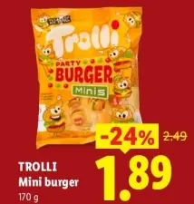 Aanbieding: Trolli Mini burger