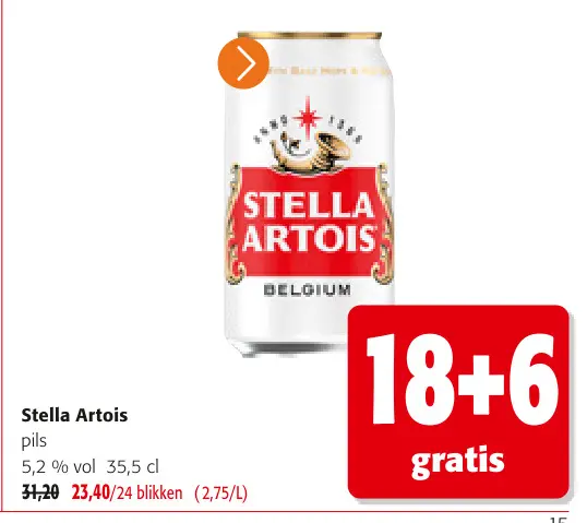 Promotie: Stella Artois