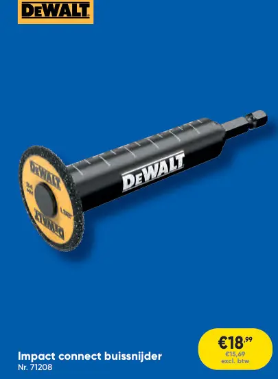 Promotie: Impact connect buissnijder