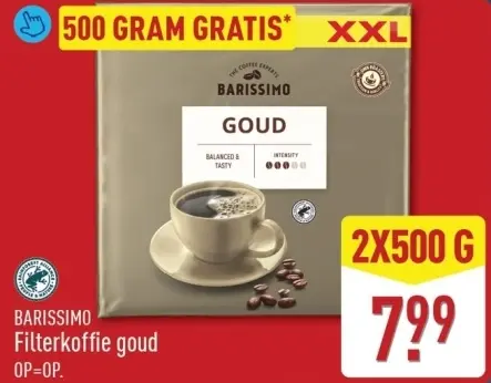 Aanbieding: Filterkoffie goud