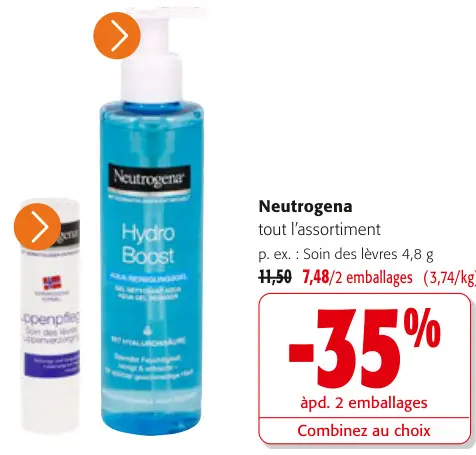 Offre: Soin des lèvres